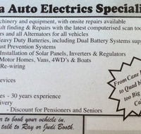 Cabba Auto Electrics - Internet Find