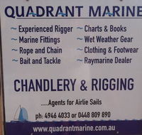 Quadrant Marine Chandlery  Rigging Services - Internet Find