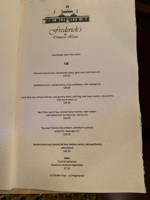 Fredericks At Ormiston House - Internet Find 2