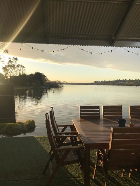 Shack Built Over The Murray River - Internet Find 0