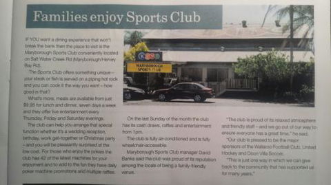 Maryborough Sports Club Inc - Internet Find 3