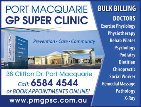 Port Macquarie GP Super Clinic - Internet Find 1