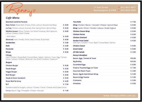 Renny’s Cafe & Takeaway - Internet Find 3