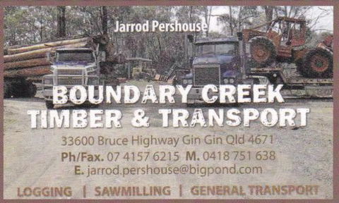 Boundary Creek Timber & Transport - Internet Find 0