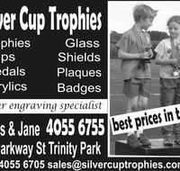Silver Cup Trophies - Internet Find