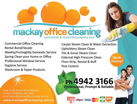 Mackay Office Cleaning - Internet Find 0