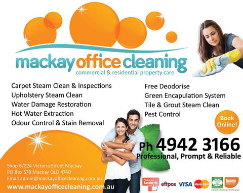 Mackay Office Cleaning - Internet Find 1