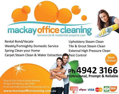 Mackay Office Cleaning - Internet Find 2