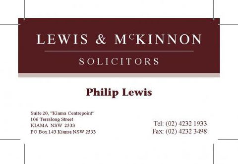 Lewis & McKinnon Solicitors & Conveyancers - Internet Find 0