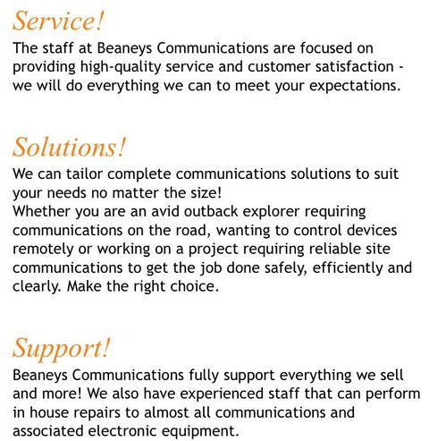 Beaneys Communications - Internet Find 0