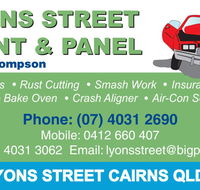 Lyons Street Paint  Panel - Internet Find
