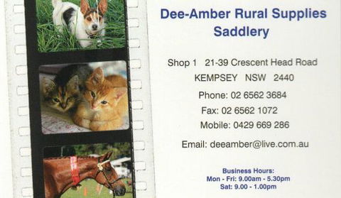Dee-Amber Rural Supplies Saddlery - Internet Find 3